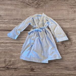 Charter Club Intimates Women’s Blue Purple Knee Length Robe Size Small Petite